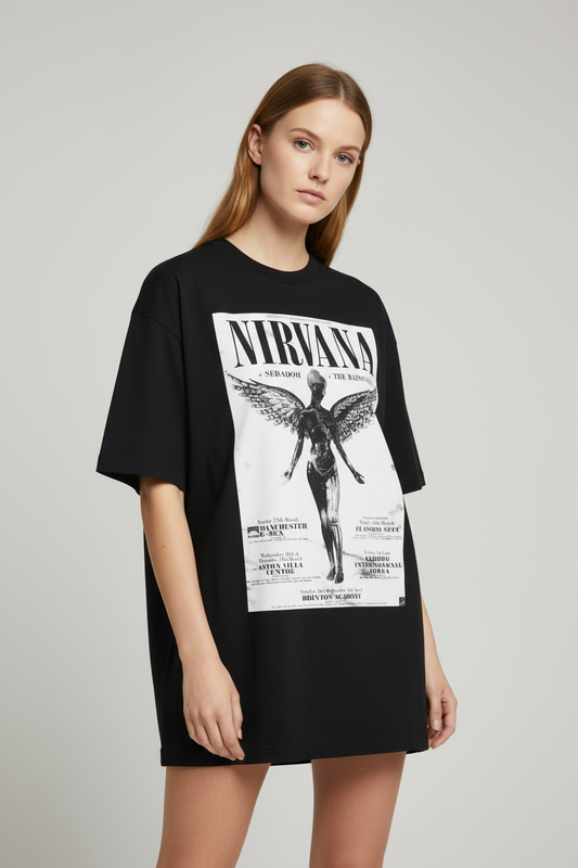 "NIRVANA" | OVERSIZED TEE