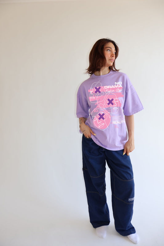 "NO DRAMA" | OVERSIZED T-SHIRT
