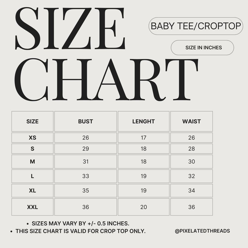 Size Chart Reference
