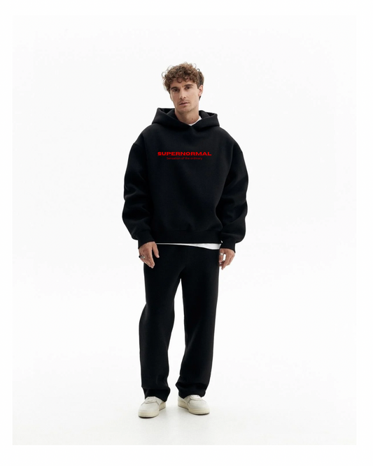 "SUPERNORMAL" | DROPSHOULDER HOODIE