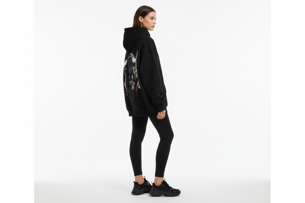 "THE BULL" OVERSIZED HOODIE