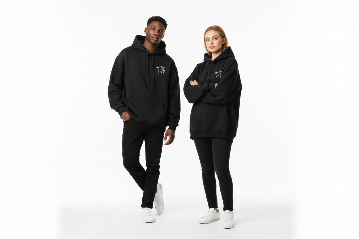 "THE BULL" OVERSIZED HOODIE