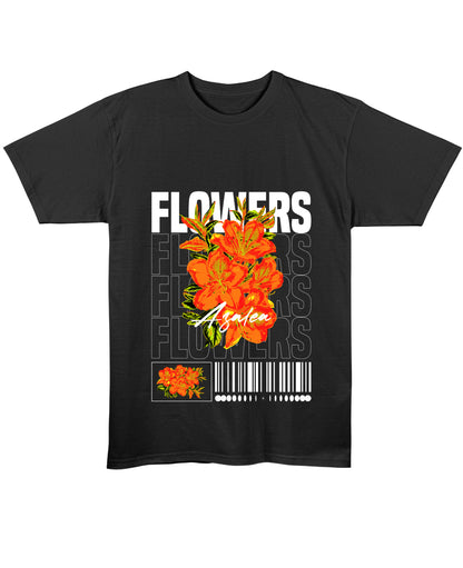 Black Regular Fit T-shirt Front Design