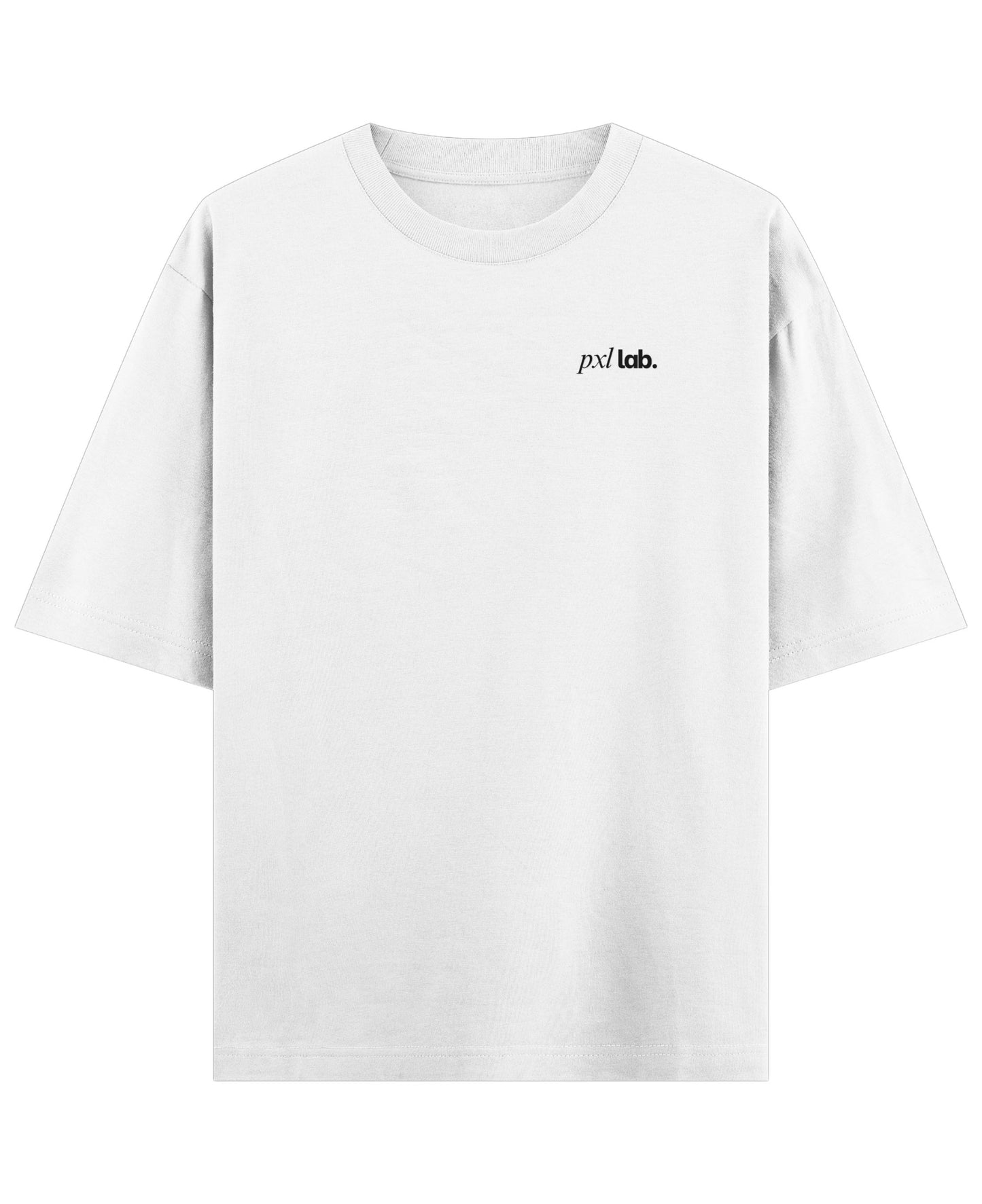 White Oversized T-shirt Front Design