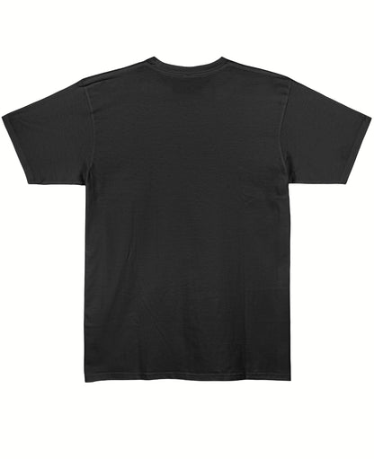 Black Regular Fit T-shirt Back Design